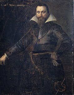 Portret van Bartholomeus Andrio Walsdorffer (?-1622) Rijksmuseum SK-A-1230