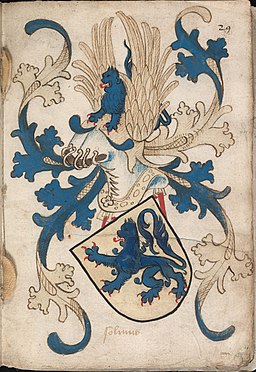 Solmns - Solms - Wapenboek Nassau-Vianden - KB 1900 A 016, folium 29r
