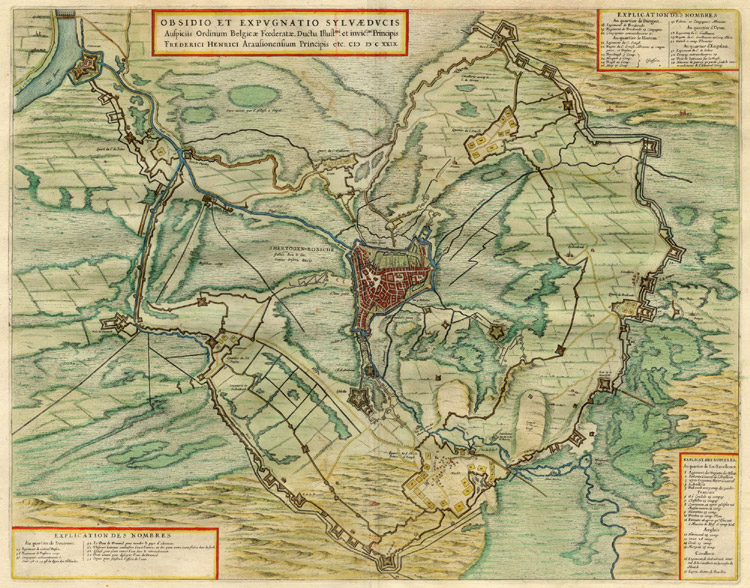 's Hertogenbosch 1649 Blaeu'''