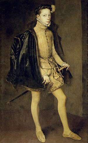 Anthonis Mor - Ritratto del duca Alessandro Farnese (1557, Galleria Nazionale, Parma)