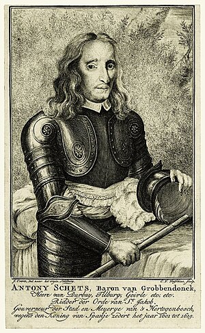Antony Schetz Baron of Grobbendonck 1635