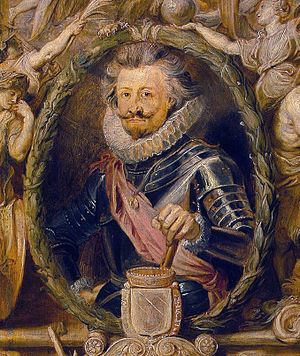 Bucquoy by Rubens 1621 (detail)