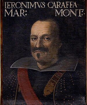 Girolamo Carafa, marchese di Montenero, di pittore di ambito fiorentino, 1630 circa -FG