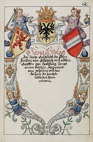 Habsburger Wappenbuch Fisch saa-V4-1985 012r