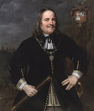 Hendrick Berckman - Portrait of Michiel de Ruyter (1607-1676)