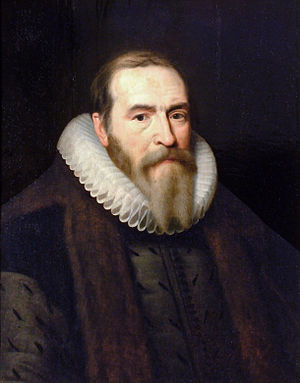 Michiel Jansz van Miereveld (attr) - Portret van Johan van Oldenbarnevelt