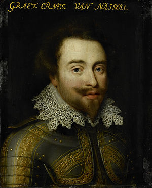 Portret van Johan Ernst I (1582-1617), graaf van Nassau-Siegen Rijksmuseum SK-A-531