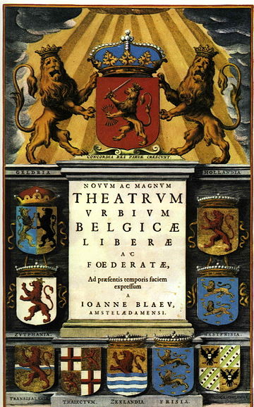 1652 Theatrum Urbium Belgicae Blaeu