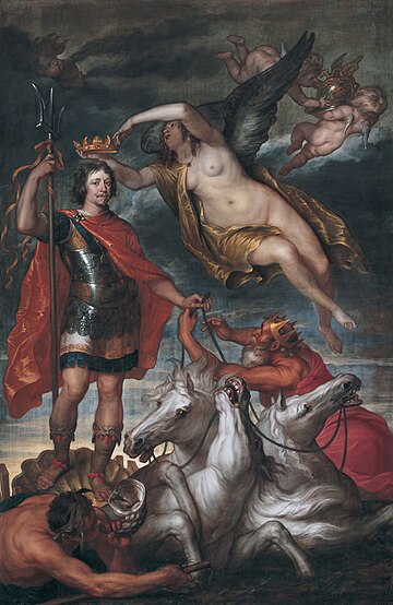 Frederik Hendrik as Lord of the Seas, by Thomas Willeboirts Bosschaert