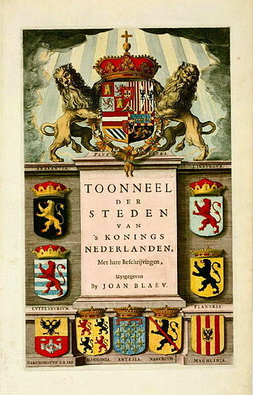 Titelblad Toonneel 's Konings Nederlanden kl