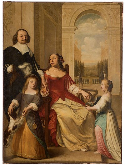 A portrait of Louis Henry, Prince of Nassau-Dillenburg