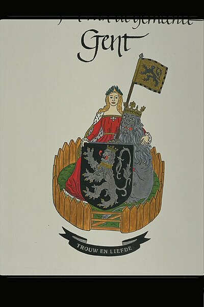 Gent Wapenschild - 22502 - onroerenderfgoed