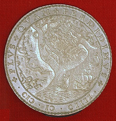 Inname van Sluis en het verlaten van Oostende, 1604 door Van den Vogelaer