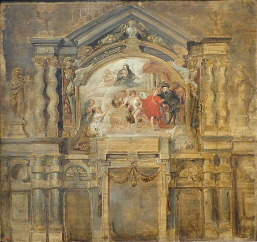 'Apotheosis of Infanta Isabella' by Peter Paul Rubens, 1634, Pushkin Museum