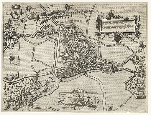 's-Hertogenbosch tevergeefs belegerd door Maurits, 1601, RP-P-OB-80.597