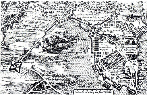 Beleg van Breda 1624 Staats bivak