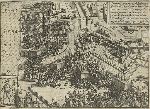 Beleg van Oostende bestorming van de vesting op 7 januari 1602