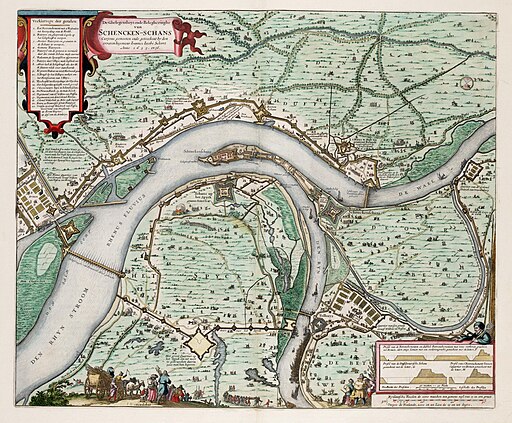 Belegering van Schenkenschans in 1635 en 1636 (Johannes Jacobus Schort)