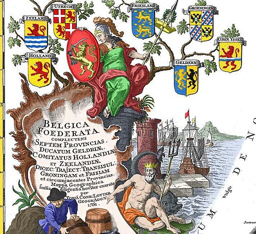 Belgica Foederata Cartouche