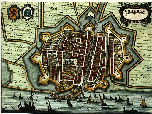 Blaeu 1652 - Gorkum