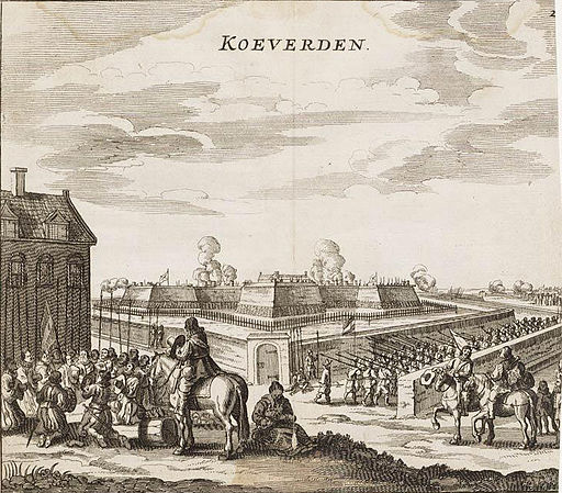 Coevorden taken by Maurice of Nassau in 1592 - Coevorden ingenomen door Maurits in 1592 (Johannes Janssonius)