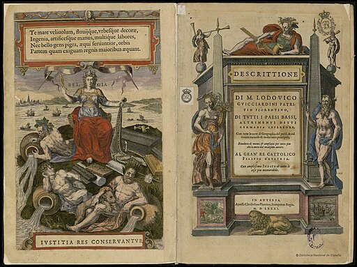 Descrittione di M. Lodouico Guicciardini patritio fiorentino di tutti i Paesi Bassi 1567