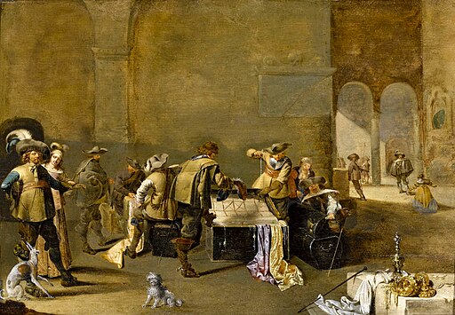 Duck Soldiers inspecting coffers