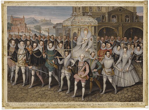 Elizabeth I, Procession Portrait.