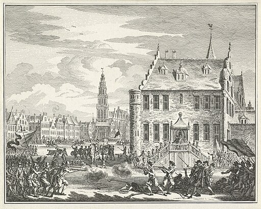 Groningen veroverd door de troepen van Rennenberg, 1580, RP-P-1944-2254