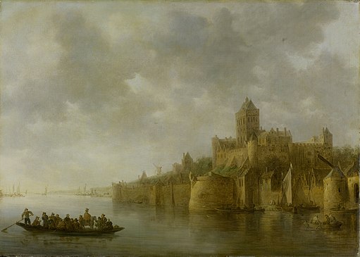 Het Valkhof in Nijmegen Rijksmuseum SK-A-122