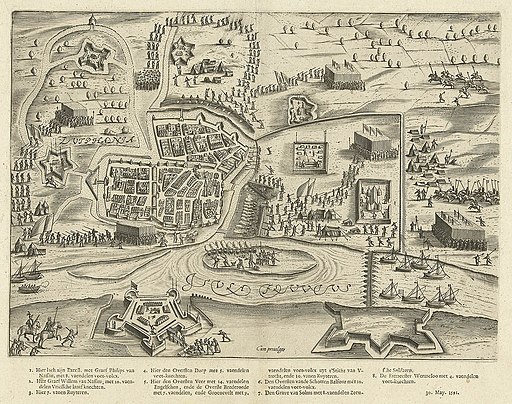 Het beleg van Zutphen (1591) door Prins Maurits - The siege of Zutphen in 1591 by Prince Maurice (Bartholomeus Willemsz. Dolendo)