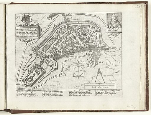 Lodewijk van Nassau verovert Wachtendonk, 1600 Serie 10 Nederlandse en Buitenlandse Gebeurtenissen, 1587-1612 (serietitel), RP-P-OB-78.784-307