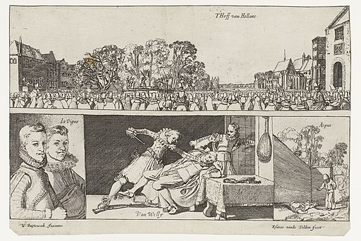 Moord op Jan van Wely, juwelier te Amsterdam, 1616, RP-P-OB-80.815