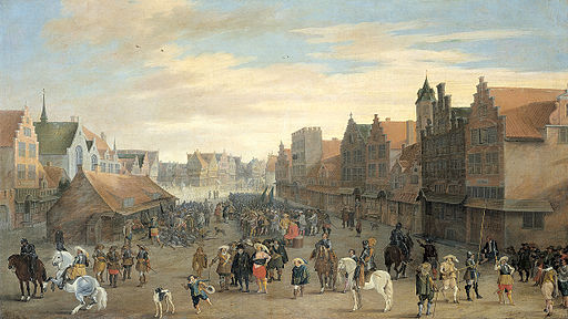 Pauwels van Hillegaert - Het afdanken der waardgelders