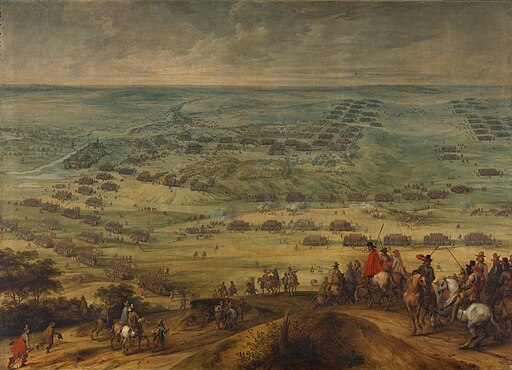 Pieter Snayers - The battle of Honnecourt 1642