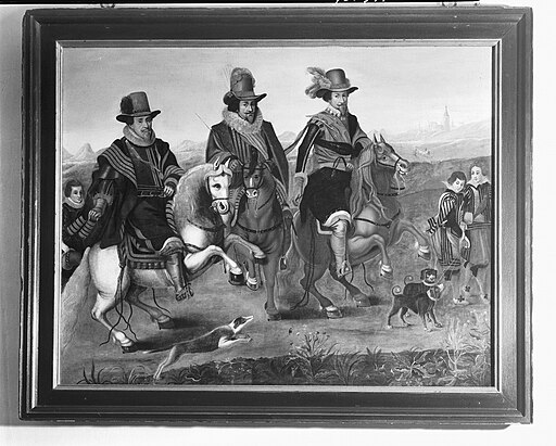 Prins van Oranje, Maurits, Frederik Hendrik, en Willem II - Zaltbommel - 20219657 - RCE