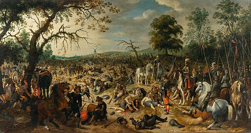 Sebastiaan Vrancx - Plundering after the battle