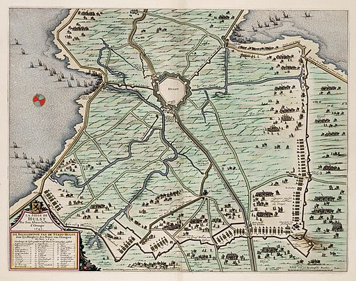Siege of Hulst in 1645 (Johan van Duynen)
