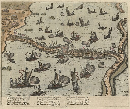 Slag op de Kauwensteinsedijk