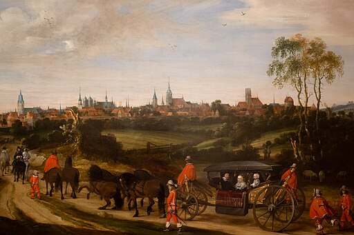 Stadtmuseum Münster-ter Borch-Einzug des Gesandten Adriaen Pauw in Münster-Detail DSC9852