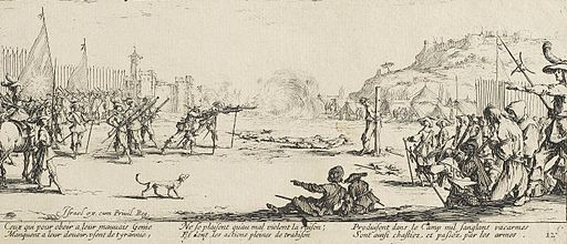 The firing squad by Jacques Callot