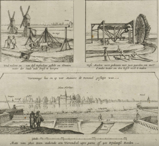 Waterwerken beleg den bosch