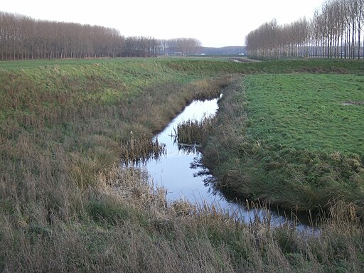 Zicht op fort, onderdeel van de Staats-Spaanse linies uit de Tachtigjarige Oorlog, met de ligging in het landschap,--Archeoregio 14, AMK-terrein 67H-006 - Axel - 20425791 - RCE