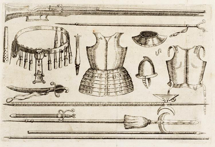 Early Seventeenth Century Infantry Equipment (Ulderick Balck, 1615)