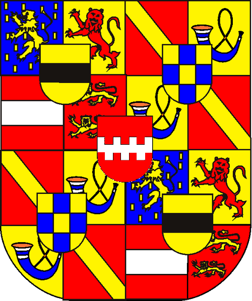 Nassau Oranje William II as Count of Buren