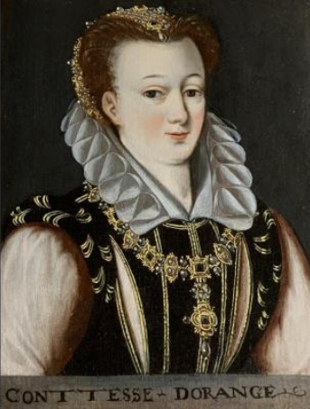 Presumed Portrait of Anne de Saxe Countess of Orange