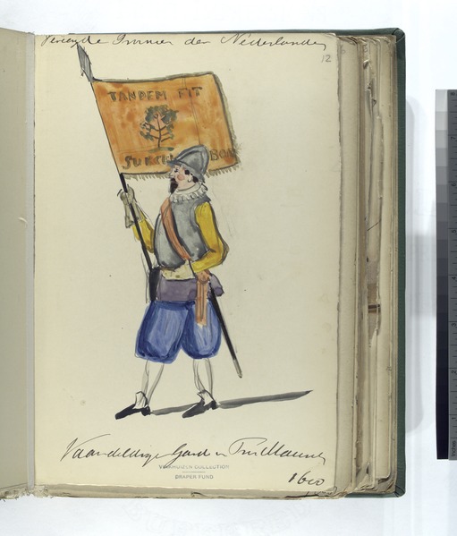 Vereenigde Provincien der Nederlanden. Vaandeldrager Garde van ... 1600 (NYPL b14896507-91649)